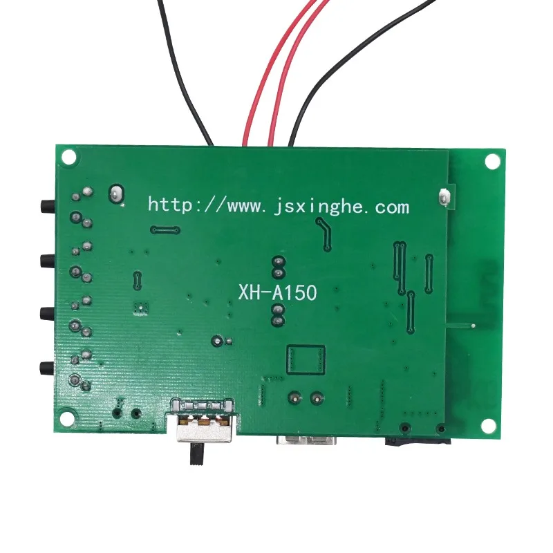 ماژول یکپارچه پخش MP3 و بلوتوث شارژی به همراه آمپلی فایر 5+5 وات مدل XH-A150 - Image 3
