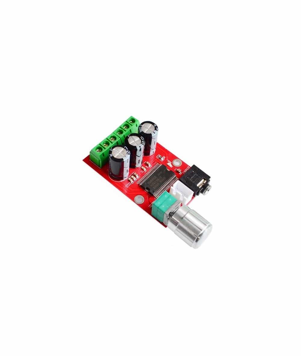 ماژول آمپلی فایر 8 وات استریو با تراشه YDA138 با ولوم و سر ولوم
