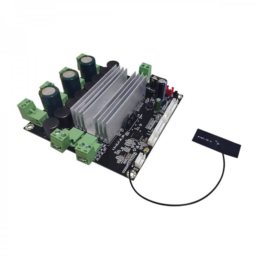 برد آمپلیفایر CL-400W دارای USB ,AUX ,Bluetooth, Optical, HDMI و 4 خروجی 120 وات و ریموت کنترل - Image 2