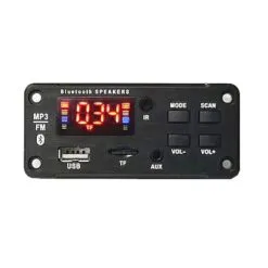 Alternative view of پنل فلش خور بلوتوث دار با قابلیت ضبط صدا و ریموت بزرگ مدل JK-6893C