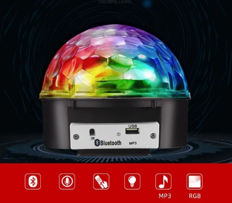 رقص نور مدل LED Magic Ball Light