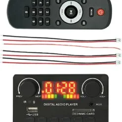 پنل پخش کننده صوتی بلوتوثی با آمپلی فایر 2x40W مدل D125