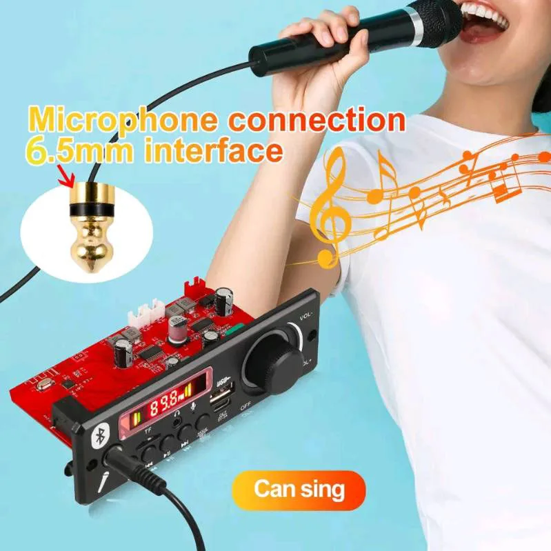 پنل پخش کننده صوتی بلوتوثی با آمپلی فایر ولوم دار مدل JX-X1